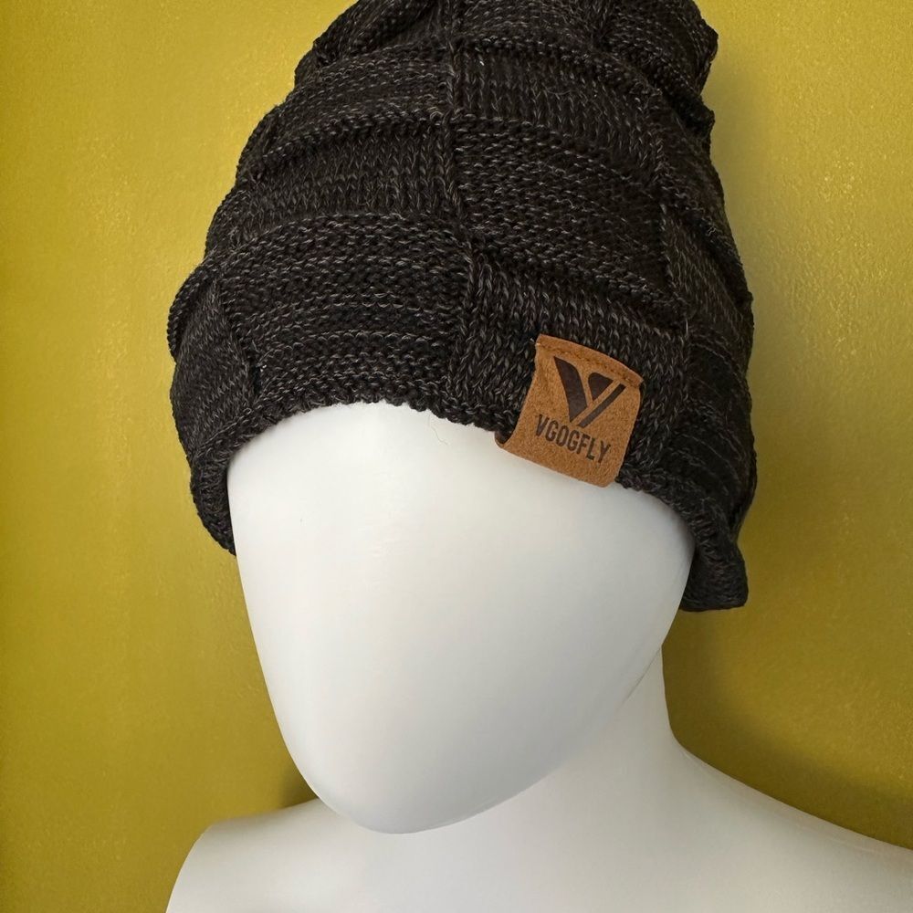 VOGO Athletica Charcoal Knit Beanie